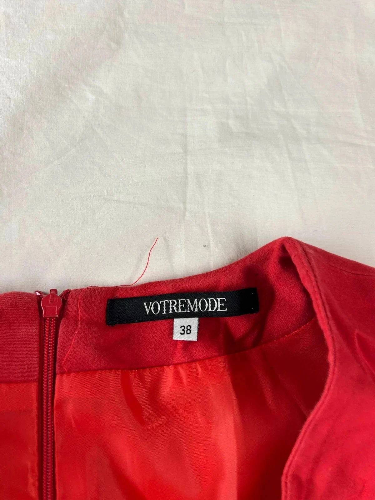 Vintage red dress your fashion. – photo 5